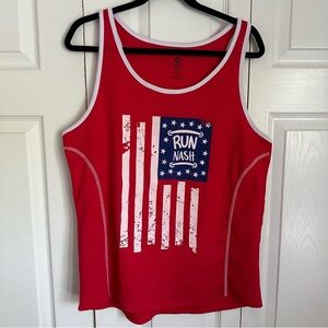 2019 Music City Run Nash July 4th Annual 5K/10K Run/Walk Event Tank M Nashville